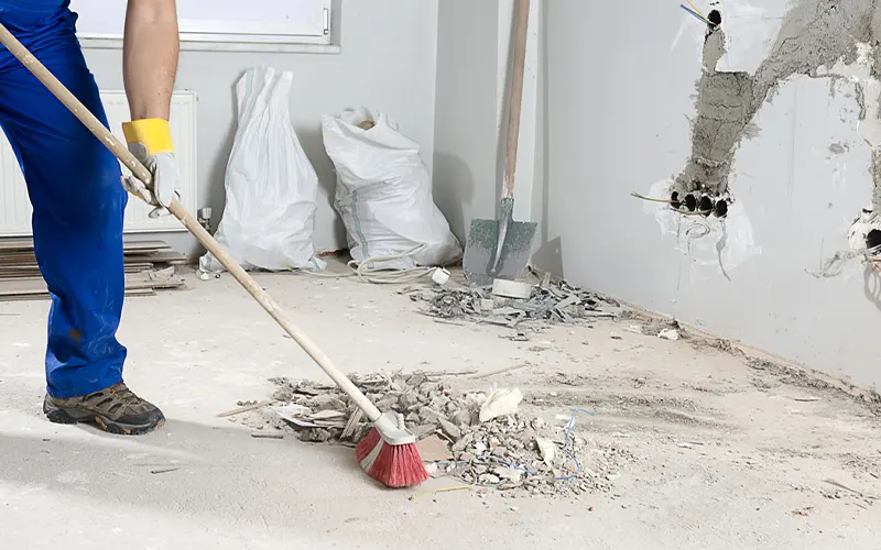 Home - workplace and post-construction cleaning
